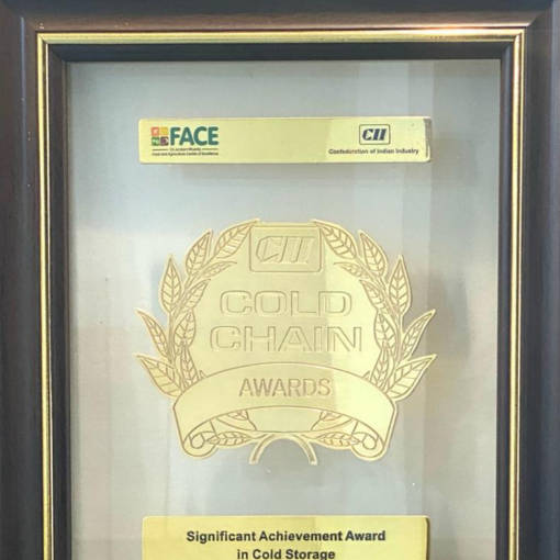 Significant Achievement Award in Cold Storage